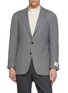 Main View - Click To Enlarge Main View - Click To Enlarge - RING JACKET - Notch Lapel Single Breasted Wool Blazer