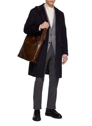 Figure View - Click To Enlarge - RING JACKET - Notch Lapel Single Breasted Wool Blazer