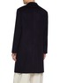 Back View - Click To Enlarge - RING JACKET - Notch Lapel Single Breasted Wool Cashmere Chester Coat