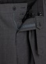 Detail View - Click To Enlarge - RING JACKET - Peak Lapel Double Breasted Wool Blazer