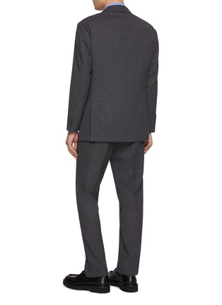 Front View - Click To Enlarge - RING JACKET - Peak Lapel Double Breasted Wool Blazer