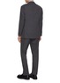 Front View - Click To Enlarge - RING JACKET - Peak Lapel Double Breasted Wool Blazer