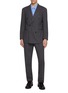 Main View - Click To Enlarge Main View - Click To Enlarge - RING JACKET - Peak Lapel Double Breasted Wool Blazer