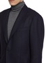  - RING JACKET - Notch Lapel Single Breasted Wool Blazer