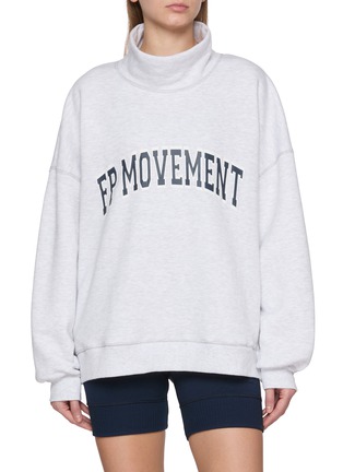 Main View - Click To Enlarge - FP MOVEMENT - Victory Cotton Blend Sweatshirt Shorts Set