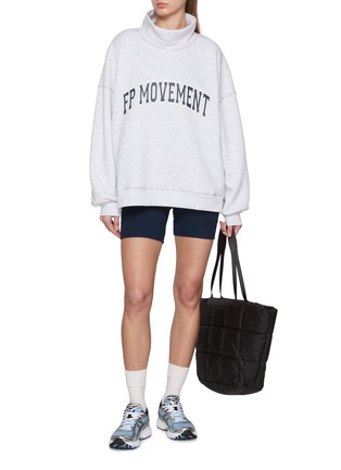 Figure View - Click To Enlarge - FP MOVEMENT - Victory Cotton Blend Sweatshirt Shorts Set