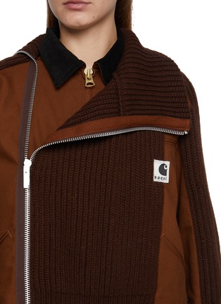  - SACAI - x Carhartt Knit Blouson Jacket