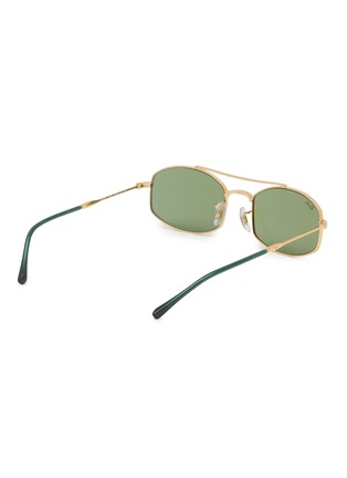 Figure View - Click To Enlarge - RAY-BAN - Metal Aviator Sunglasses