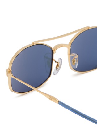Detail View - Click To Enlarge - RAY-BAN - Metal Aviator Sunglasses