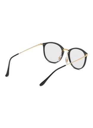 Figure View - Click To Enlarge - RAY-BAN - Acetate Metal Square Optical Glasses