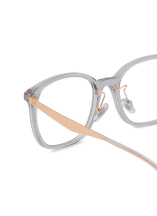 Detail View - Click To Enlarge - RAY-BAN - Acetate Metal Square Optical Glasses
