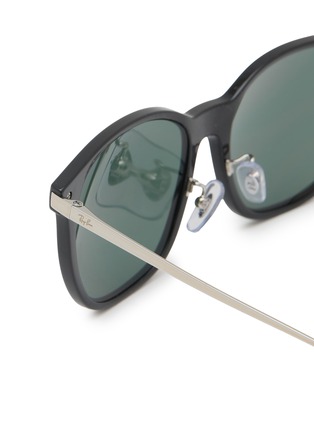 Detail View - Click To Enlarge - RAY-BAN - Acetate Metal Square Sunglasses