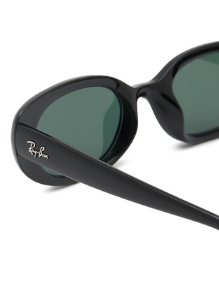Detail View - Click To Enlarge - RAY-BAN - Acetate Oval Sunglasses