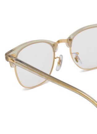 Detail View - Click To Enlarge - RAY-BAN - Acetate Metal Square Optical Glasses