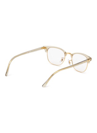 Figure View - Click To Enlarge - RAY-BAN - Acetate Metal Square Optical Glasses