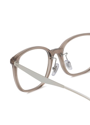 Detail View - Click To Enlarge - RAY-BAN - Acetate Metal Square Optical Glasses