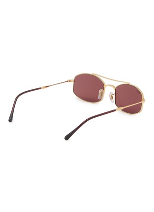 Figure View - Click To Enlarge - RAY-BAN - Metal Aviator Sunglasses