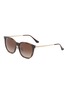 RAY-BAN Acetate Metal Square Sunglasses