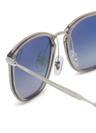 Detail View - Click To Enlarge - RAY-BAN - Acetate Metal Irregular Sunglasses