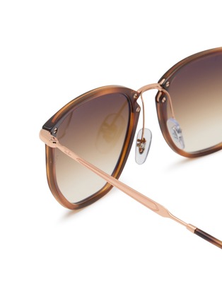 Detail View - Click To Enlarge - RAY-BAN - Acetate Metal Irregular Sunglasses