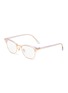 RAY-BAN Acetate Metal Square Optical Glasses