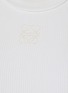  - LOEWE - Anagram Embroidered Ribbed Tank Top
