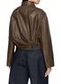 Back View - Click To Enlarge - LOEWE - Balloon Draped Calfskin Leather Jacket