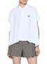LOEWE Asymmetric Hem Cotton Polo Shirt