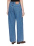 Back View - Click To Enlarge - LOEWE - Anagram Embroidered Denim Baggy Jeans