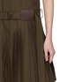  - LOEWE - Belted Pleated Dress