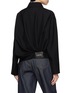 Back View - Click To Enlarge - LOEWE - Back Draped Balloon Wool Jacket