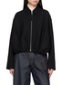 LOEWE Back Draped Balloon Wool Jacket