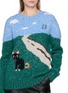  - LOEWE - Cat Painting Knit Sweater