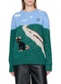 LOEWE Cat Painting Knit Sweater