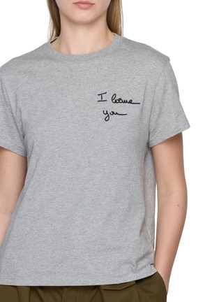  - LOEWE - I LOEWE You Embroidered T-Shirt