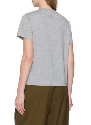 Back View - Click To Enlarge - LOEWE - I LOEWE You Embroidered T-Shirt