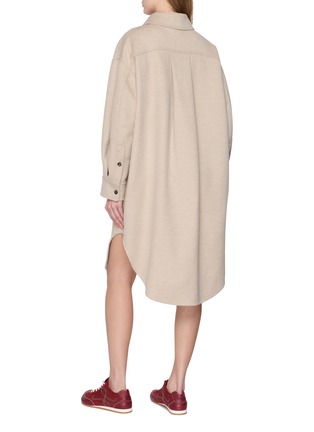 Back View - Click To Enlarge - LOEWE - Oversized Shacket