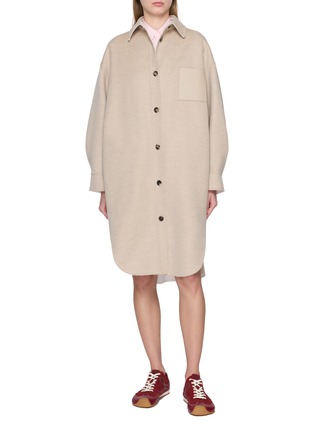 Main View - Click To Enlarge - LOEWE - Oversized Shacket