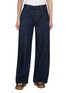 LOEWE Belted Barrel Dark Wash Jeans