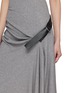  - LOEWE - Asymmetrical Belted Cotton Blend Tank Dress