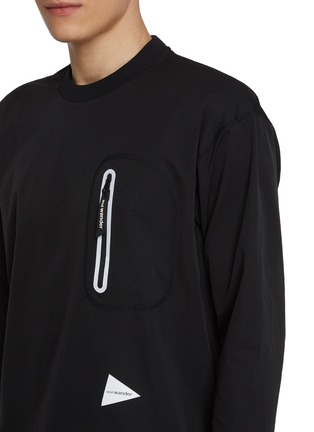  - AND WANDER - Hybrid Warm Pocket Long Sleeve Hoodie