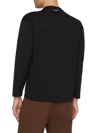 Back View - Click To Enlarge - AND WANDER - Hybrid Warm Pocket Long Sleeve Hoodie