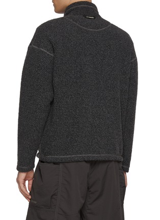 Back View - Click To Enlarge - AND WANDER - Jacquard Zipped Jacket