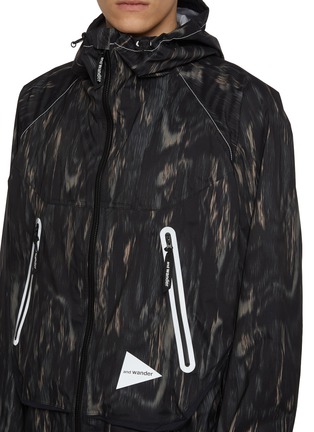  - AND WANDER - Printed Rain Jacket