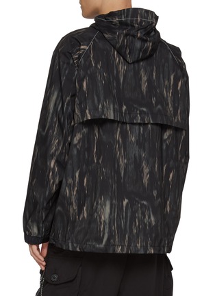 Back View - Click To Enlarge - AND WANDER - Printed Rain Jacket