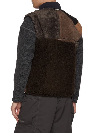 Back View - Click To Enlarge - AND WANDER - Mixed Boa Vest