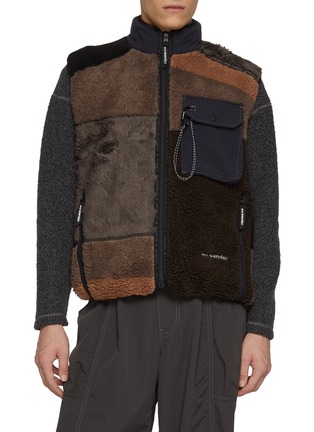 Main View - Click To Enlarge - AND WANDER - Mixed Boa Vest