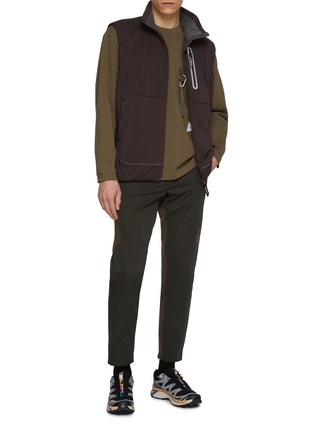 Figure View - Click To Enlarge - AND WANDER - Carabiner Clip Pocket Heavy Cotton T-Shirt