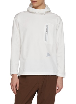 Main View - Click To Enlarge - AND WANDER - Hybrid Warm Pocket Hoodie