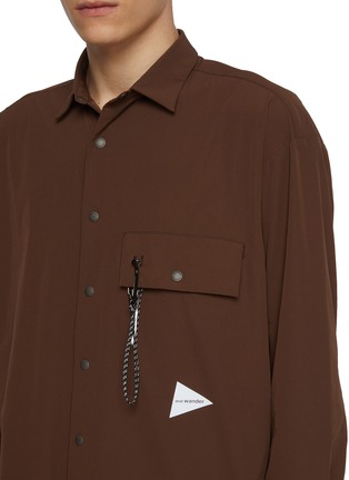  - AND WANDER - Carabiner Clip Pocket Shirt